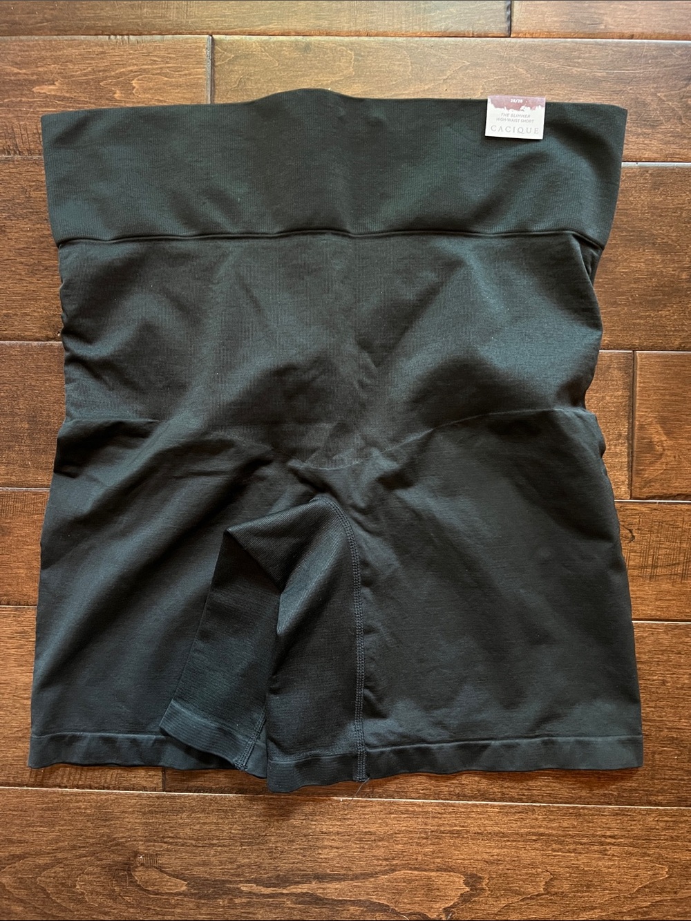 Cacique Black High-Waist Shaping Shorts